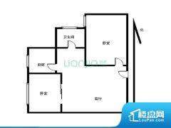 2室1厅1卫 西南 52.65㎡