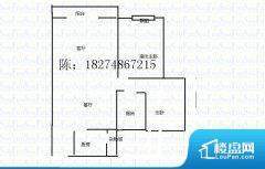 2室2厅1卫 东南 87.00㎡