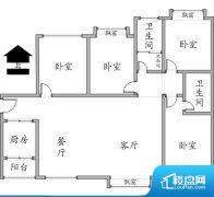 4室2厅2卫 南北 107.00㎡