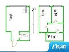 2室2厅2卫 南北 81.00㎡