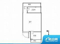 1室1厅1卫 南北 47.00㎡