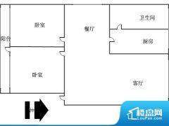 2室1厅1卫 东南 75.00㎡