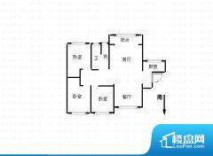 3室2厅1卫 东南 95.00㎡