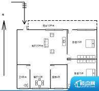 2室2厅1卫 南北 89.00㎡