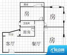 3室2厅1卫 东北 85.00㎡