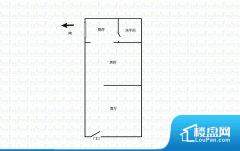 1室1厅1卫 东 35.00㎡