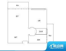 1室1厅1卫 东西 48.00㎡