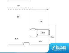 1室1厅1卫 东西 48.00㎡