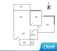 2室2厅1卫 西南 86.00㎡