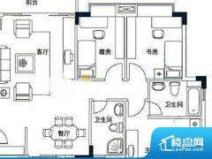 3室2厅2卫 东南 134.00㎡