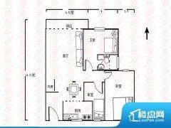 3室2厅1卫 东南 132.00㎡