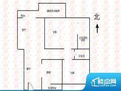 2室2厅1卫 西北 92.00㎡