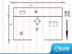 1室0厅1卫 南 64.00㎡