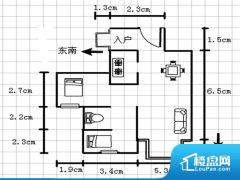 2室2厅1卫 东北 88.69㎡