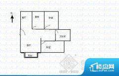 2室2厅1卫 南 86.00㎡