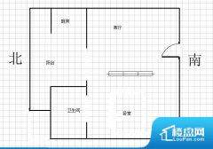 1室0厅1卫 南 44.00㎡