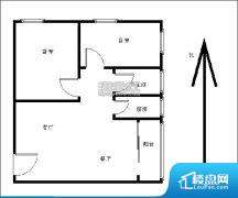 2室2厅1卫 东 92.00㎡