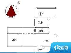 2室2厅1卫 东 73.00㎡