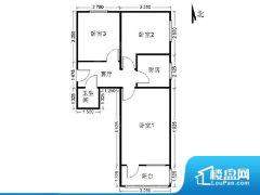 3室1厅1卫 东南 59.18㎡