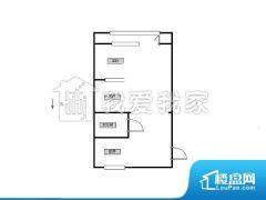 1室1厅1卫 东南 45.00㎡