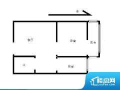 1室1厅1卫 东 56.70㎡