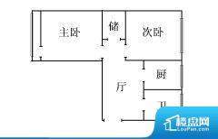 2室2厅1卫 南北 83.15㎡