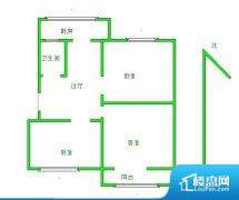 3室2厅1卫 东西 80.00㎡