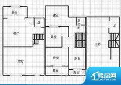 4室3厅4卫 南北 274.00㎡