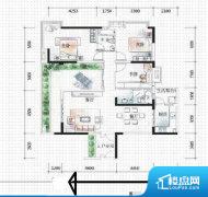 4室2厅2卫 西 132.00㎡