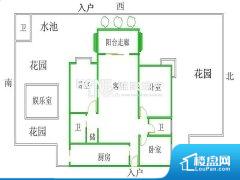 3室2厅2卫 西南 132.00㎡