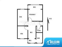 2室2厅1卫 东北 74.80㎡