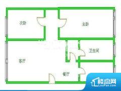 2室2厅1卫 南北 87.00㎡