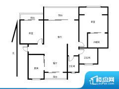 2室2厅2卫 东北 110.00㎡