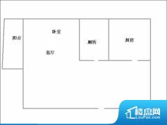 1室0厅1卫 东 45.00㎡