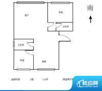 2室2厅2卫 南北 119.00㎡