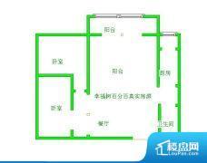 2室2厅1卫 东北 93.00㎡