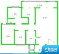 4室2厅2卫 东南 158.00㎡