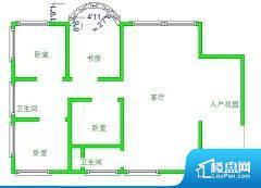 3室2厅2卫 东南 128.05㎡