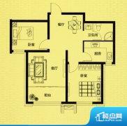 2室2厅1卫 东西 90.00㎡