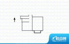 1室2厅1卫 南 58.00㎡