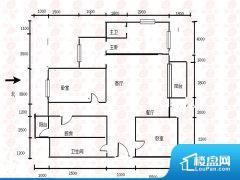 4室2厅2卫 东南 127.00㎡