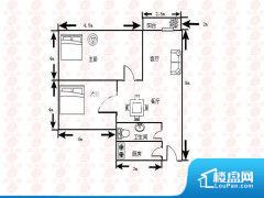 2室2厅2卫 东南 84.00㎡