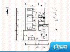 3室2厅1卫 西南 125.00㎡