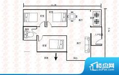 3室2厅1卫 南北 83.00㎡