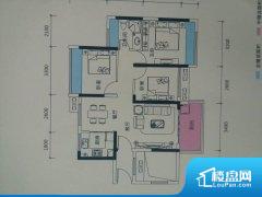 3室2厅1卫 西南 92.00㎡