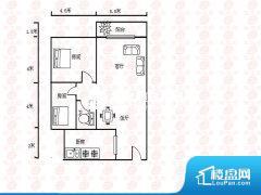 2室2厅1卫 东 85.83㎡