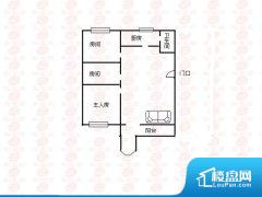 3室1厅1卫 东 90.00㎡