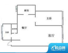 2室2厅2卫 南北 89.00㎡