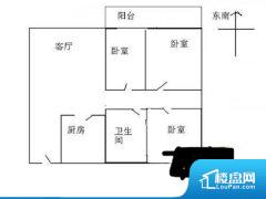 3室2厅2卫 南北 118.52㎡