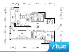 2室2厅1卫 东南 51.00㎡